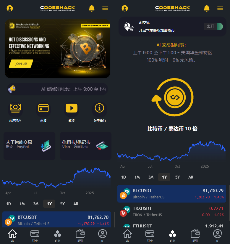 图片[6]-ai量化投资源码/海外版区块链理财交易所源码/ai交易源码-sorcystyle