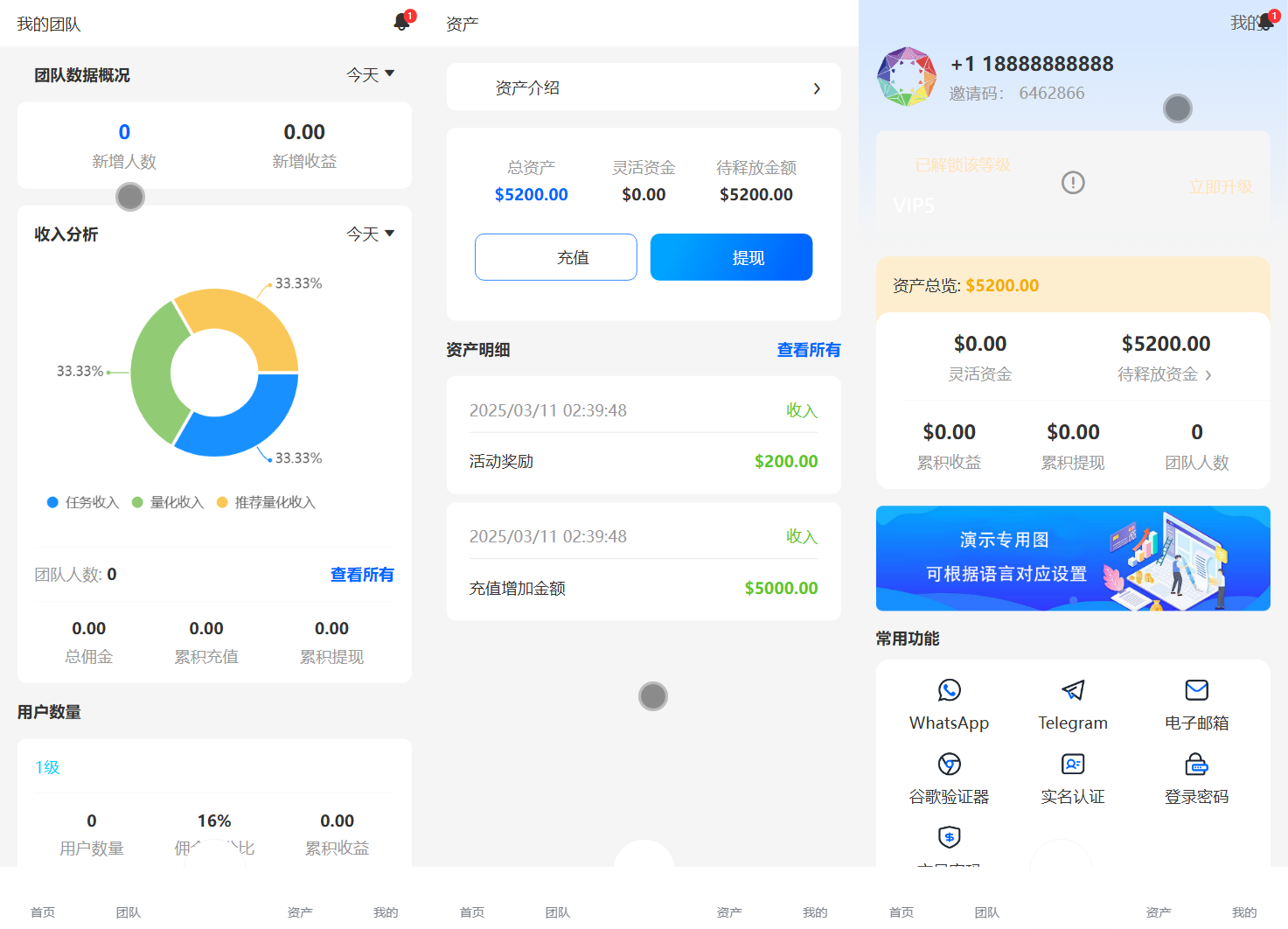 图片[2]-BDMarket多语言量化钱包投资理财源码/19种语言+3级分销+行情实时数据-sorcystyle