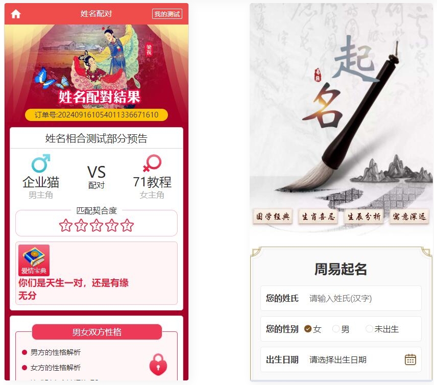 图片[2]-多模板 国学易经测算系统源码 算命测算大全源码 海外多语言版测算系统源码-sorcystyle
